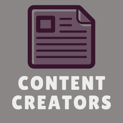 CONTENT CREATORS